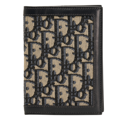 Christian Dior DiorTravel passport holder, &pound;130, Accessories, Blue, Canvas, Front view